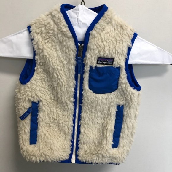 Patagonia Other - Patagonia toddler Retro fleece vest 18 months Unisex Blue